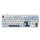 Klawiatura Ajazz AK980 Magnetic Switch biała